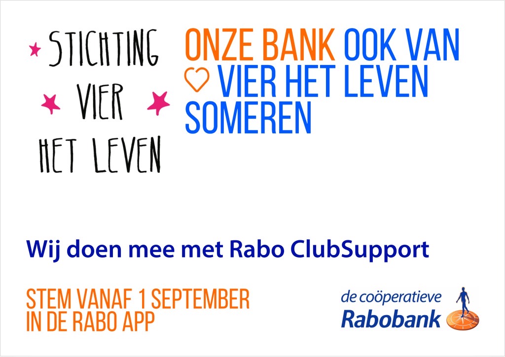Wij doen mee met Rabo ClubSupport!