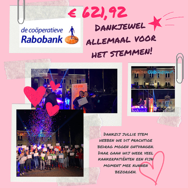 TROTS! Uitslag Rabo ClubSupport