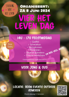 Vier het Leven dag 8 juni 2024 